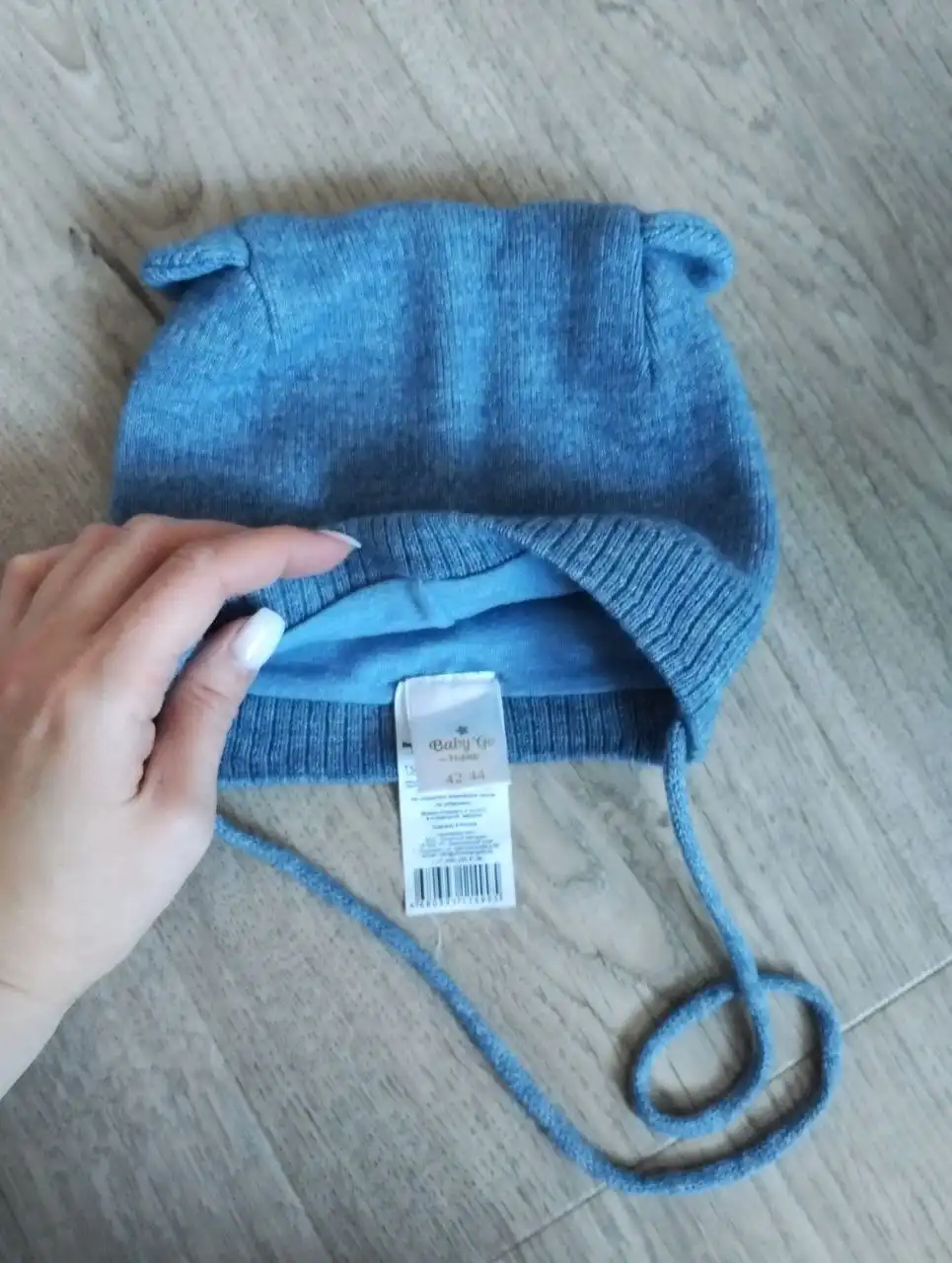 Шапочка на весну с трикотажным подкладом, р. 42-44 - Детская одежда (Одежда) в Волгоград