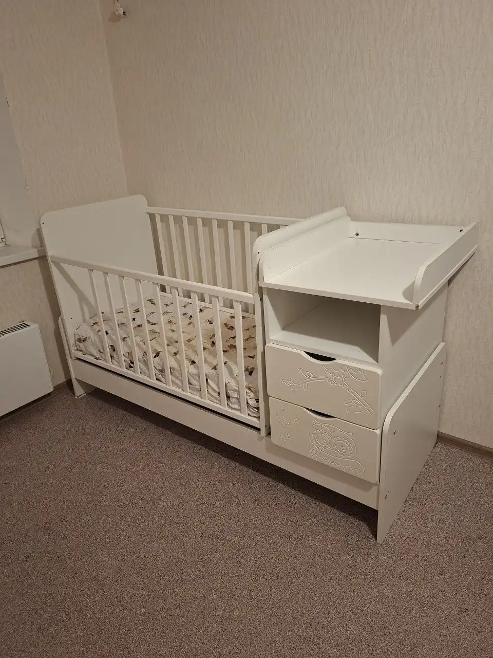 Детская кроватка б/у в хорошем состоянии - Кроватки (Товары для детей) в Волгоград