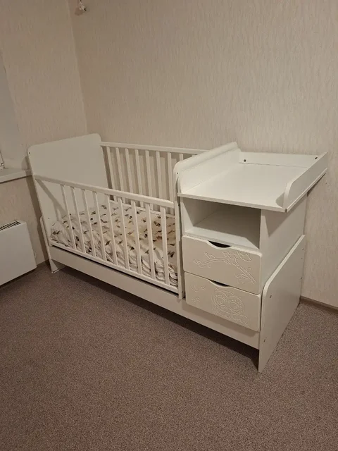 Детская кроватка б/у в хорошем состоянии - Манежи и манежи-кровати в Волгоград