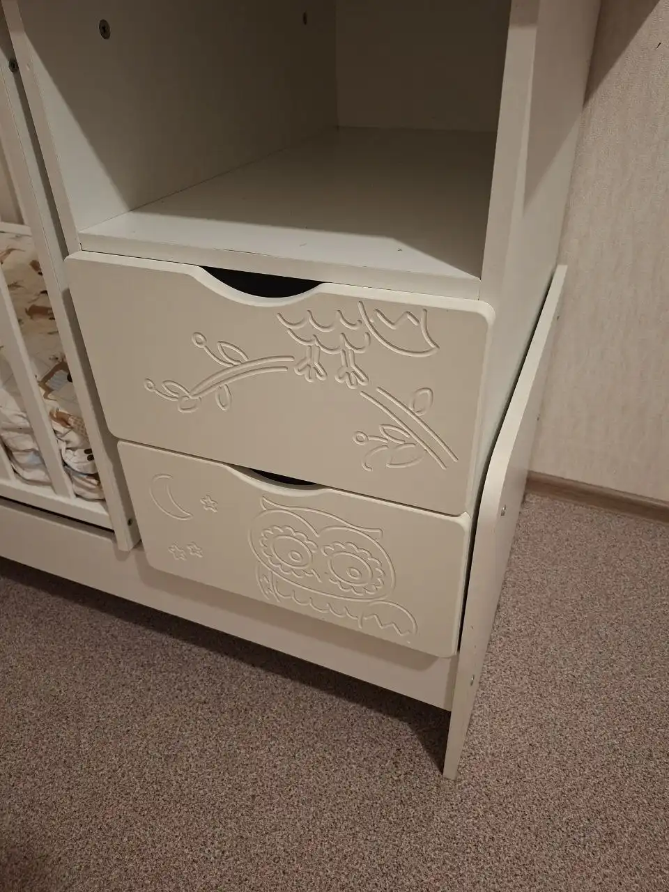 Детская кроватка б/у в хорошем состоянии - Кроватки (Товары для детей) в Волгоград