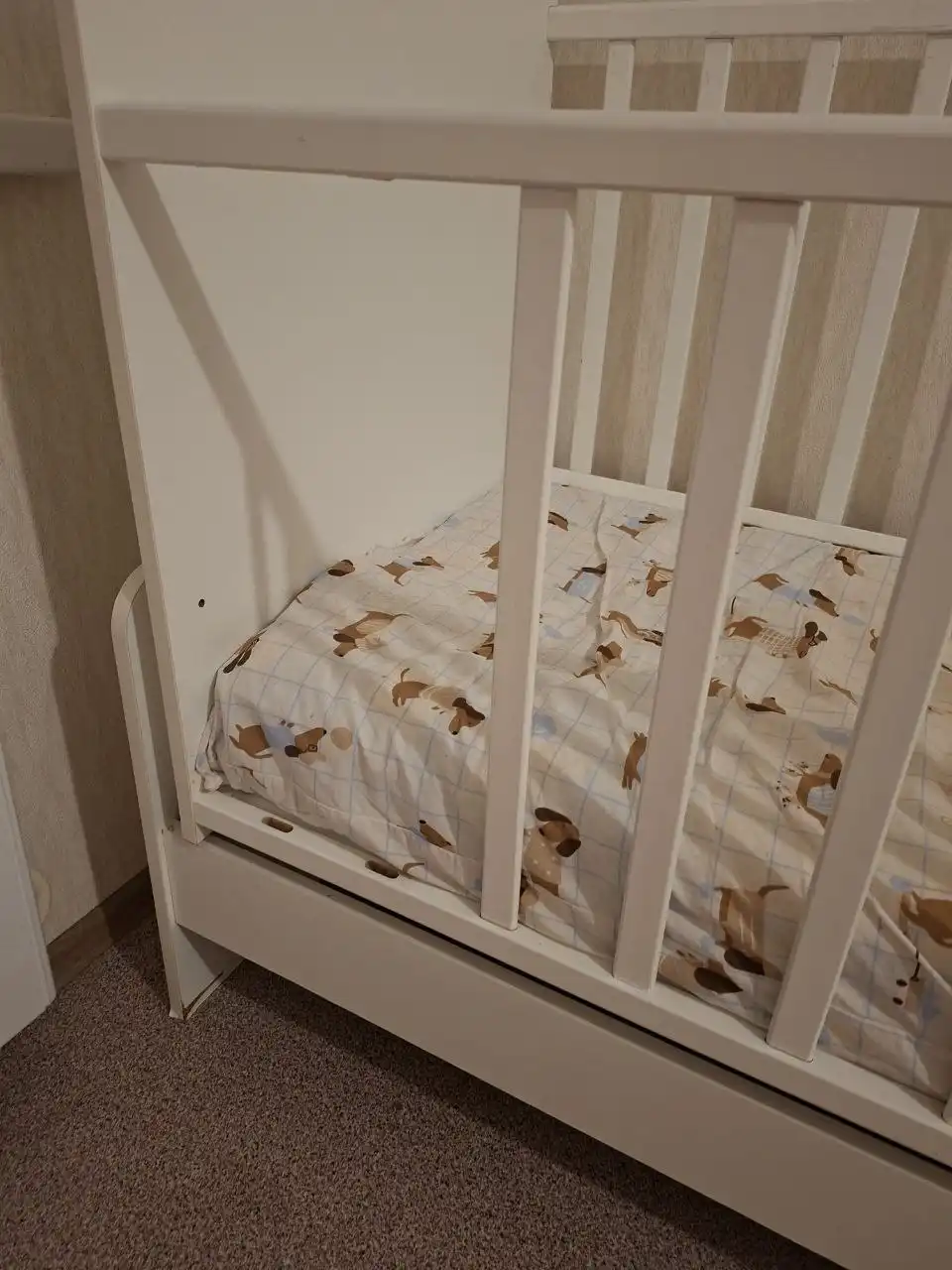 Детская кроватка б/у в хорошем состоянии - Кроватки (Товары для детей) в Волгоград