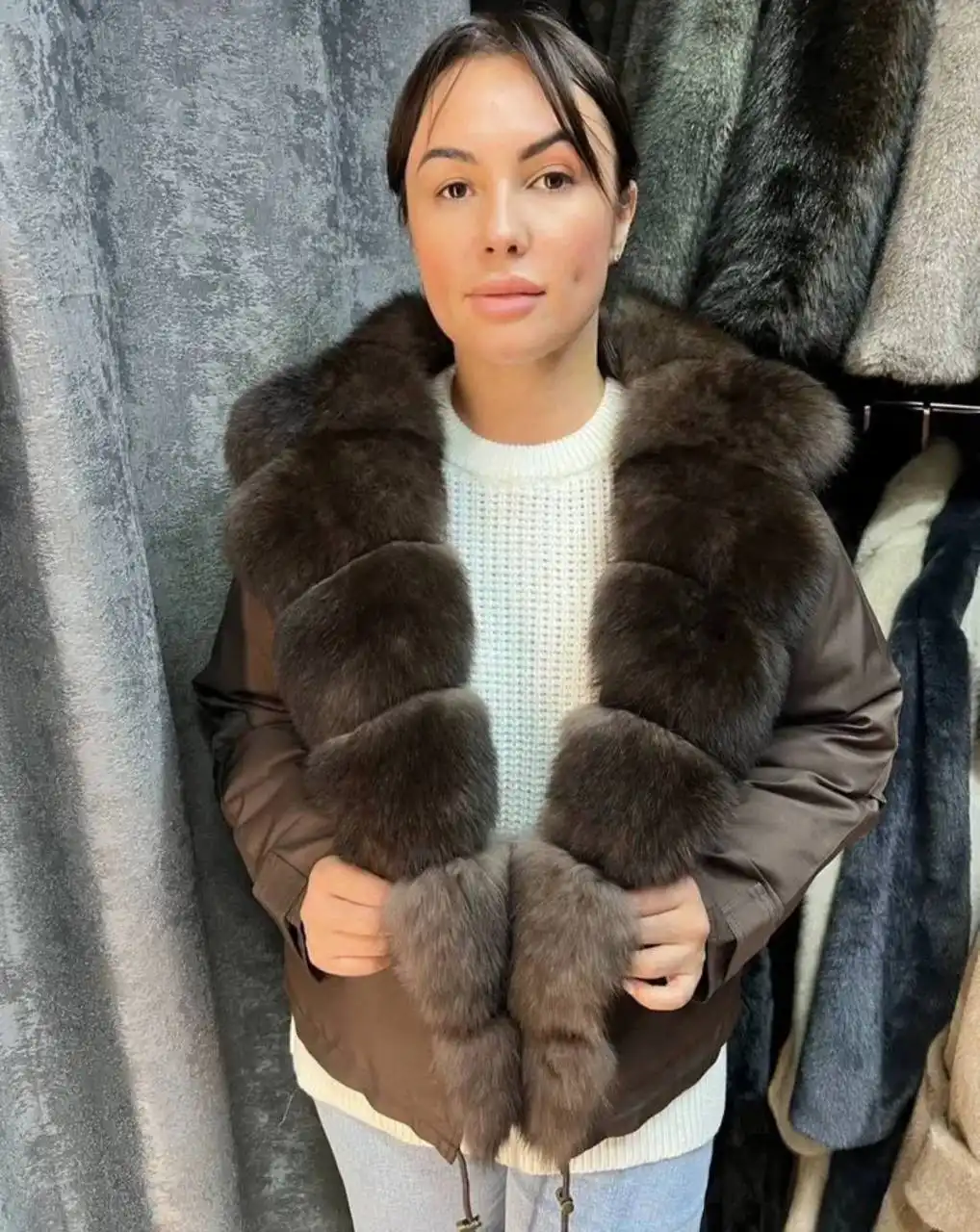 Распродажа парок из песца - Верхняя одежда (Одежда) в Волгоград