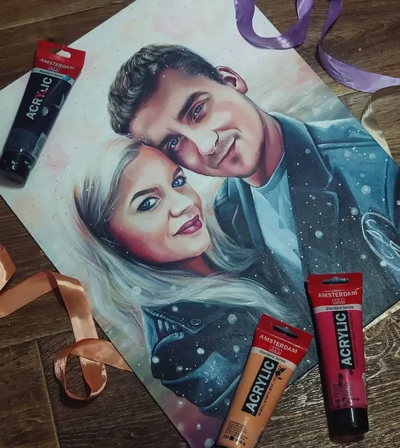 Портрет по фото в подарок на 14 февраля - Реклама и праздники в Волгоград