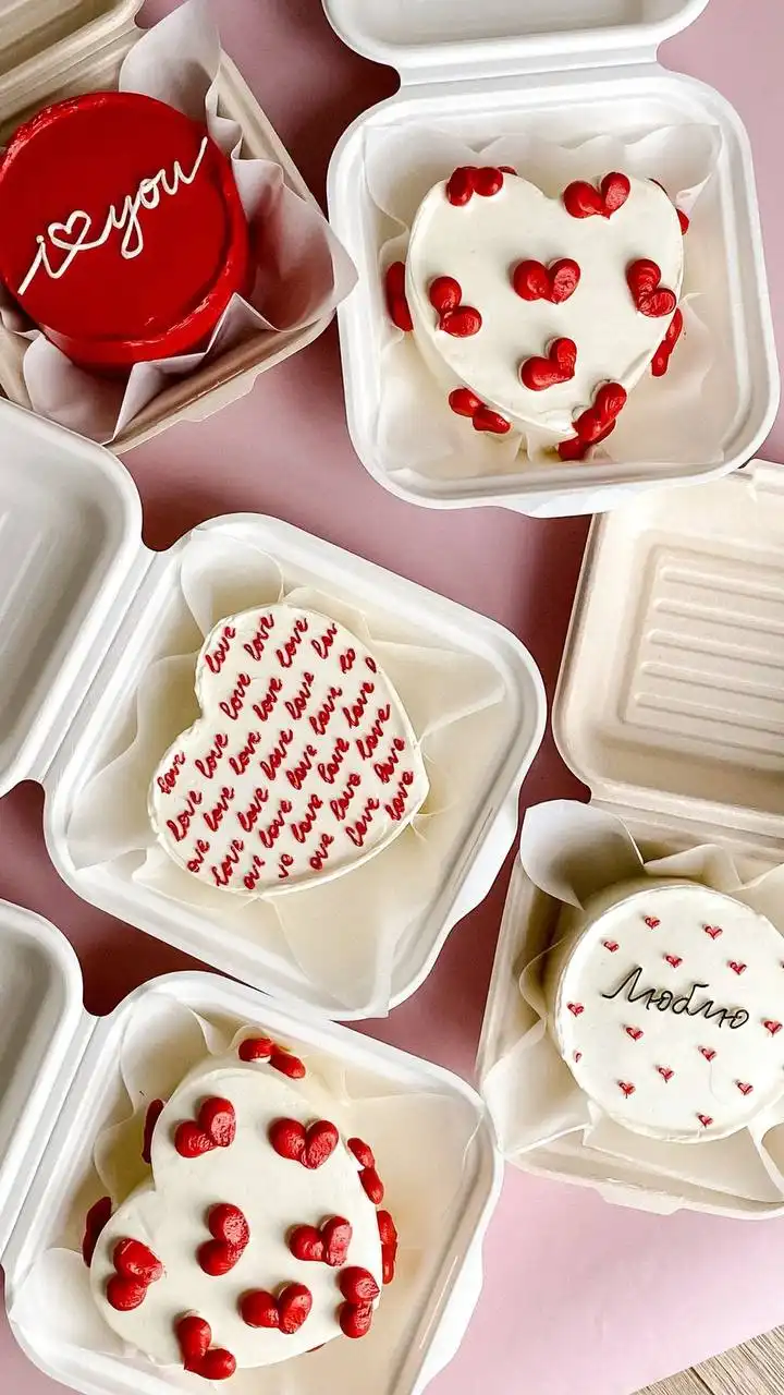 Бенто тортики и капкейки на 14 февраля - Кондитерские изделия (Хобби и отдых) в Волгоград