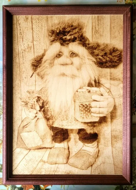 Выжженные картины и портреты по фотографиям, декор из фанеры ручной работы - Хобби и отдых в Новоаннинский