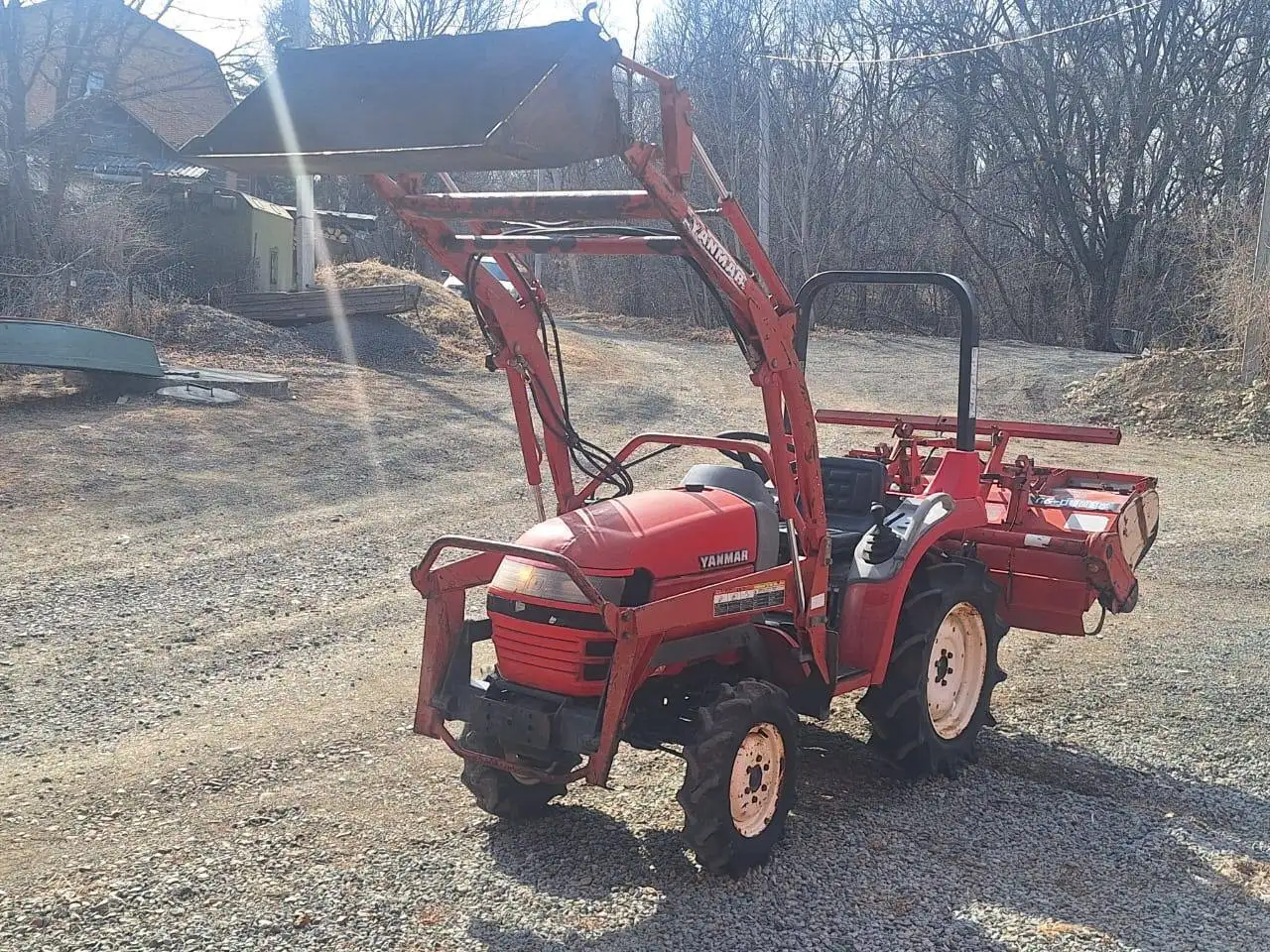 Мини-трактор Yanmar AF-15 2016 года - Сельхозтехника (Готовый бизнес и оборудование) в Волгоград