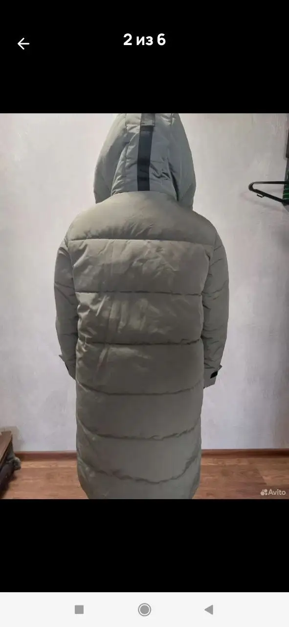 Пуховик женский размер 44-46 - Верхняя одежда (Одежда) в Волгоград