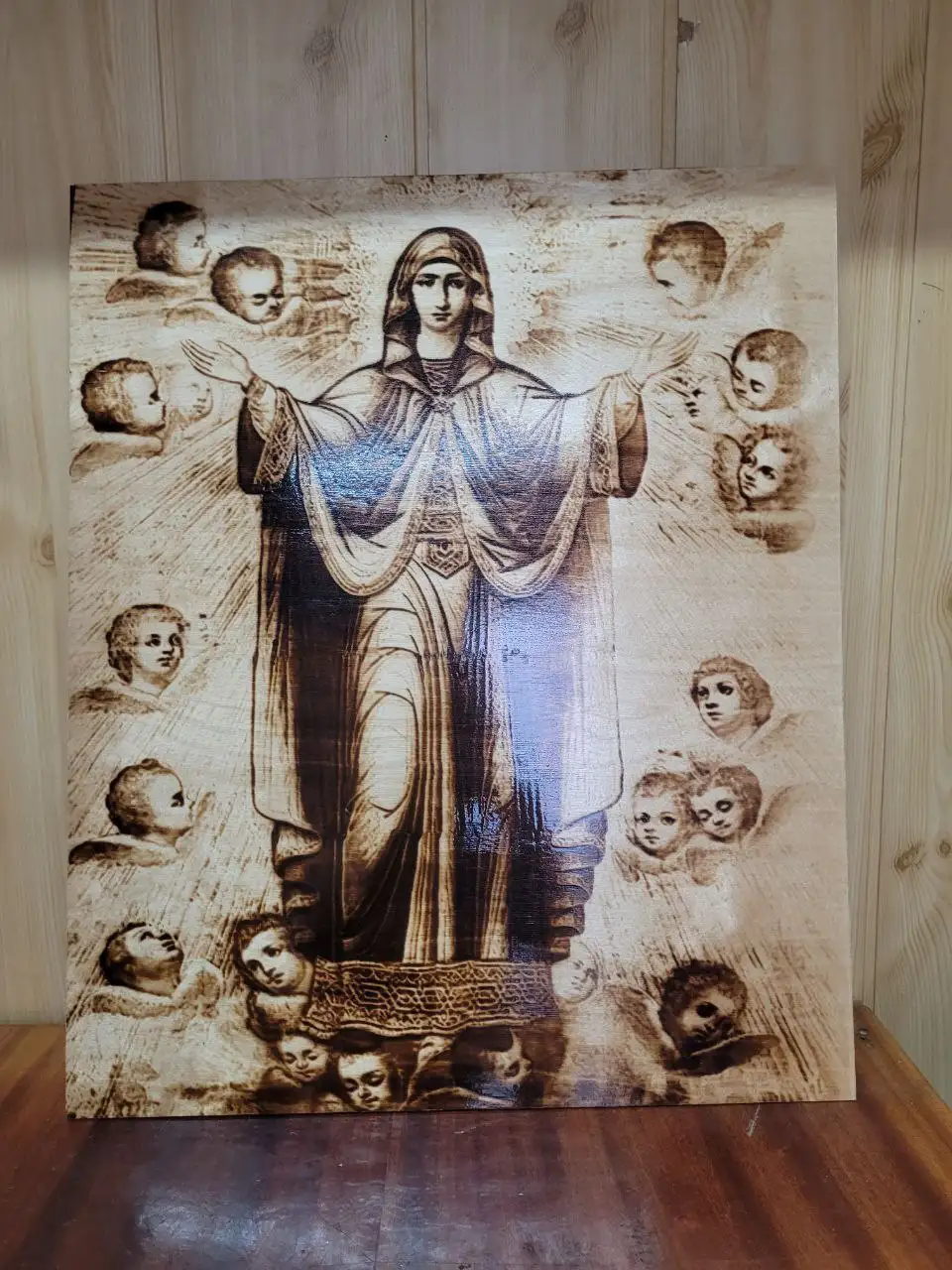 Изделия ручной работы: выжженные портреты и картины - Рукоделие и хендмейд (Хобби и отдых) в Новоаннинский