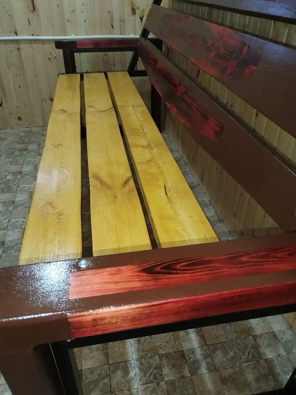 Скамейка, имитирующая диван - Мебель (Для дома и дачи) в Волгоград