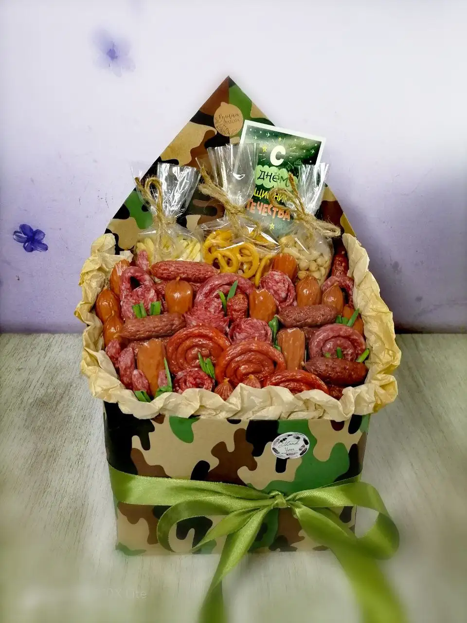Закусочный конверт к празднику - Съедобные букеты (Хобби и отдых) в Новоаннинский