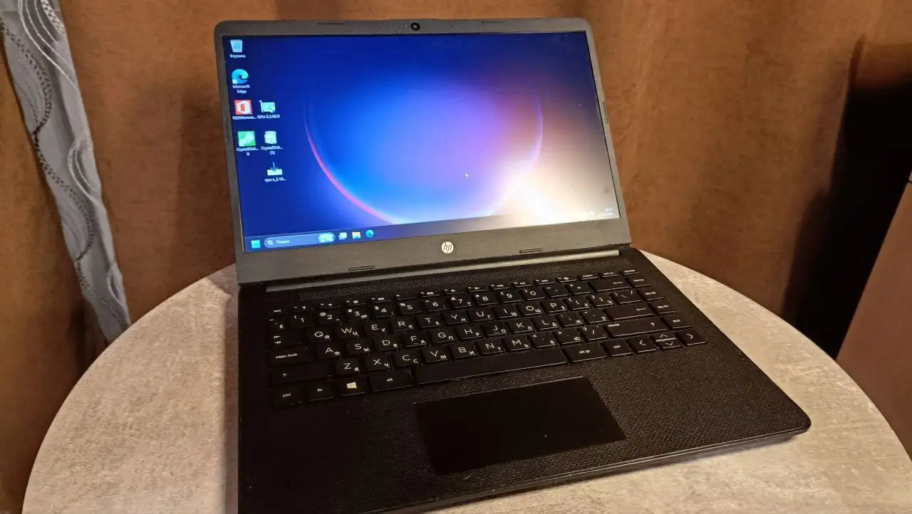 Ноутбук HP 14s с Full HD экраном и SSD M2 - Ноутбуки (Электроника) в Волгоград