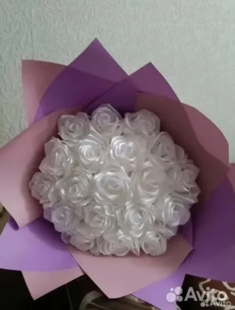 Букеты из атласных лент на заказ - Финансовые услуги в Волгоград