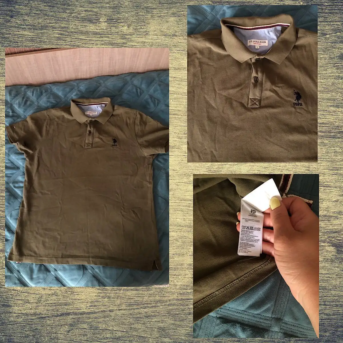 Мужское поло US Polo оригинальное - Мужская одежда (Одежда) в Волгоград