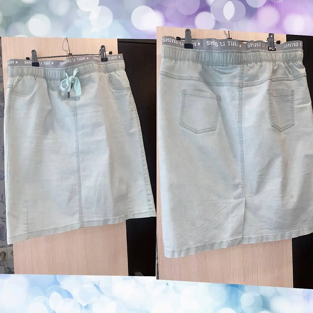 Джинсовая юбка со стрейчем размер 48-50 - Женская одежда (Одежда) в Волгоград