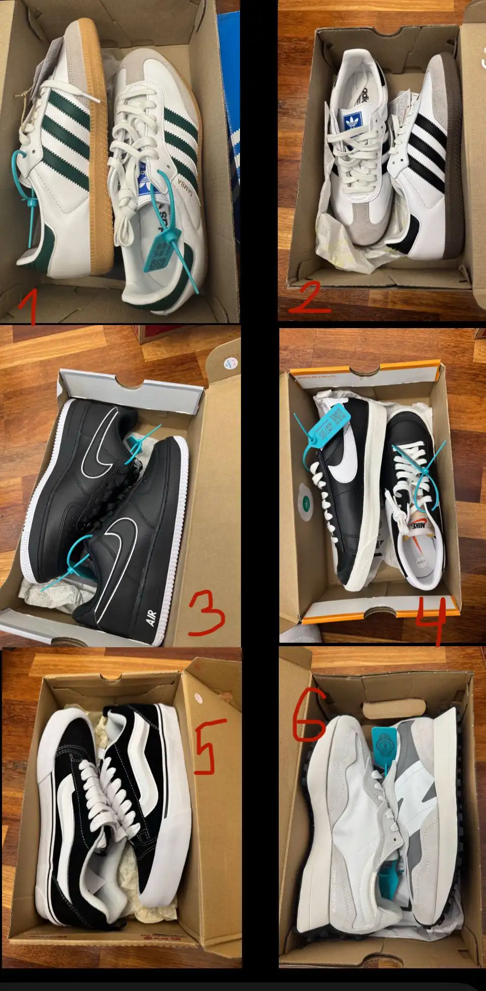 Продажа оригинальных кроссовок Poizon из остатков магазина - Обувь (Одежда) в Волгоград