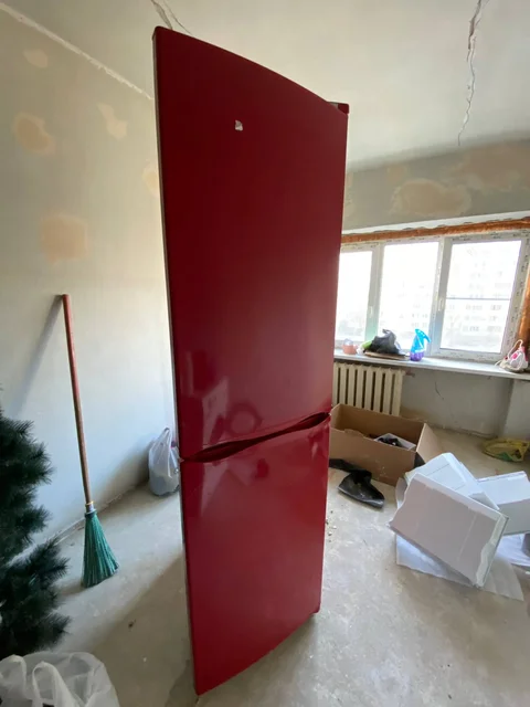 Холодильник Atlant ХМ-6025-031 красный двухкамерный - Бытовая техника в Волгоград