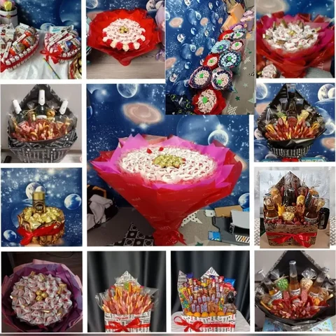 Сладкие и колбасные букеты на заказ - Кулинария/Флористика в Волгоград