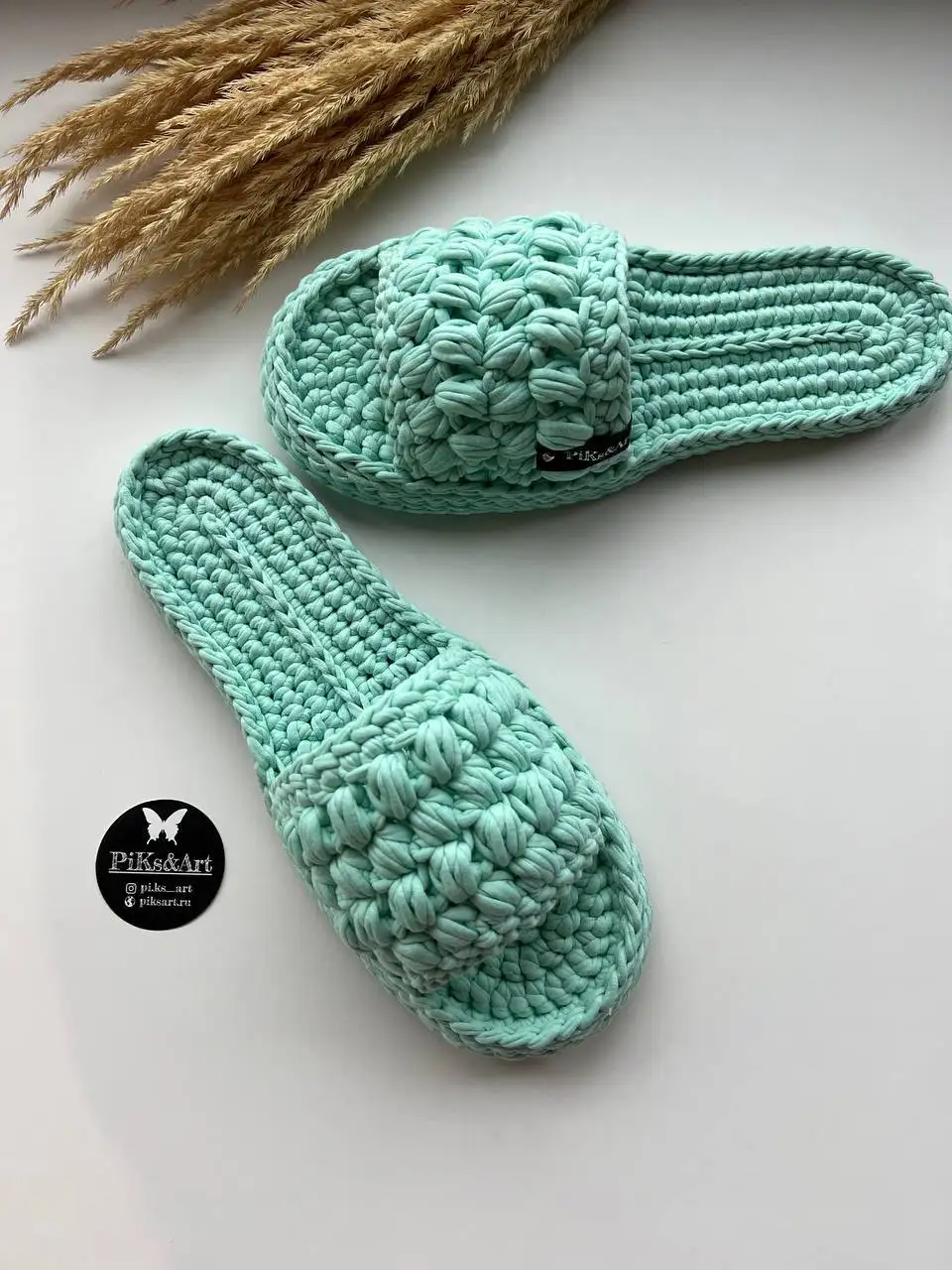 Тапочки в цвете Тиффани - Обувь (Одежда) в Волгоград