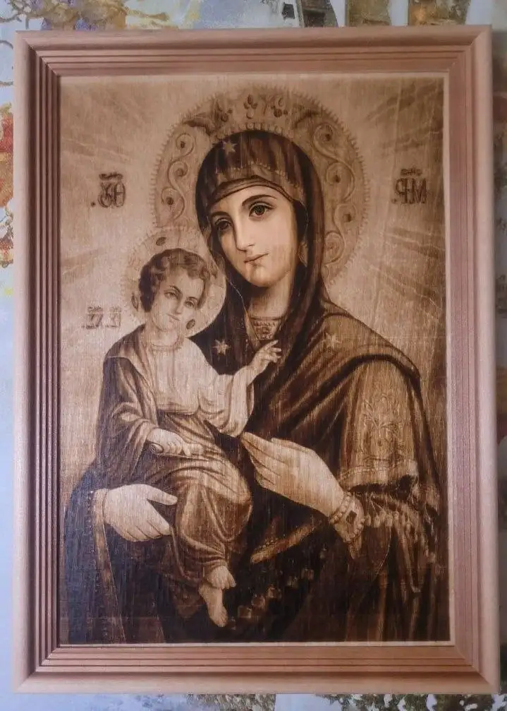 Выжженные картины и портреты по фото в Новоаннинском - Рукоделие (Хобби и отдых) в Новоаннинский