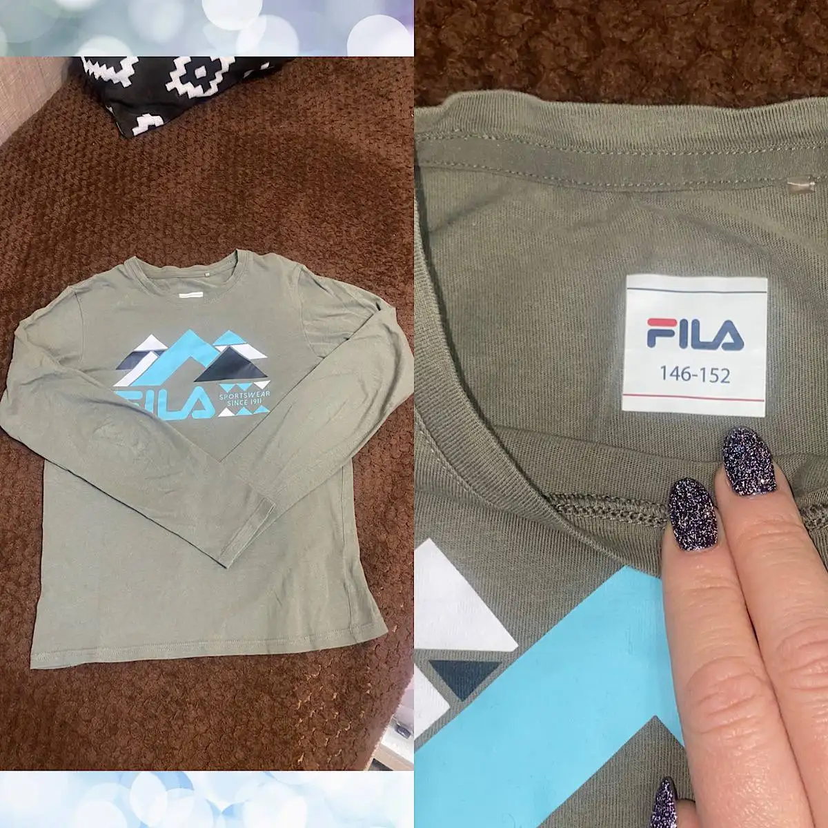 Лонг Fila для подростка 8-10 лет - Одежда в Волгоград