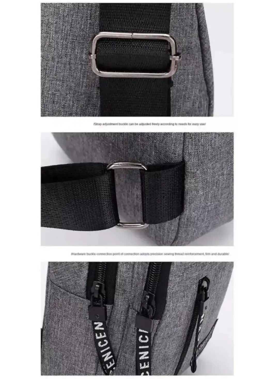 Сумка бананка Fashion серого цвета - Сумки (Одежда) в Волгоград