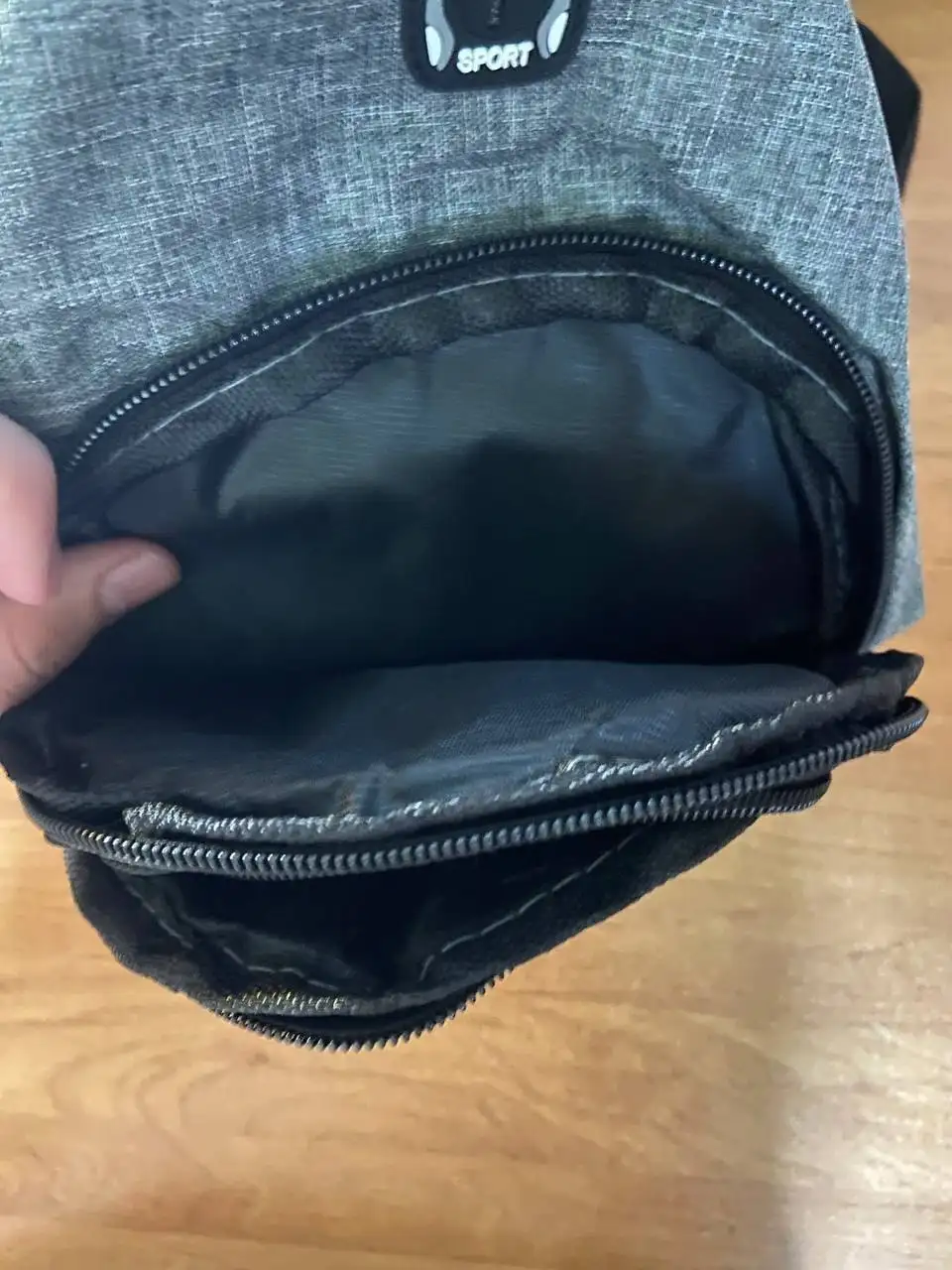 Сумка бананка Fashion серого цвета - Сумки (Одежда) в Волгоград