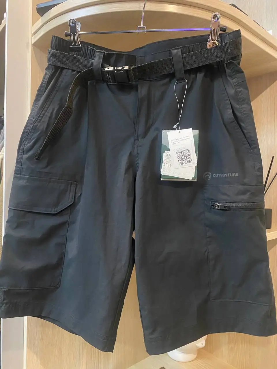 Мужские шорты Outventure размер М, черный - Мужская одежда (Одежда) в Волгоград