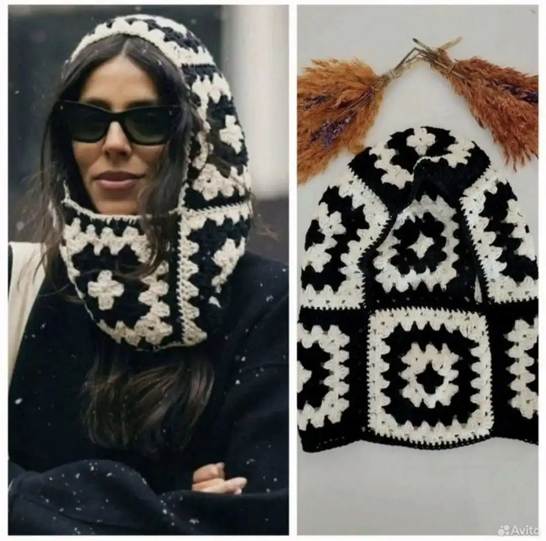 Капор а ля Prada ручной работы - Головные уборы (Одежда) в Уфа