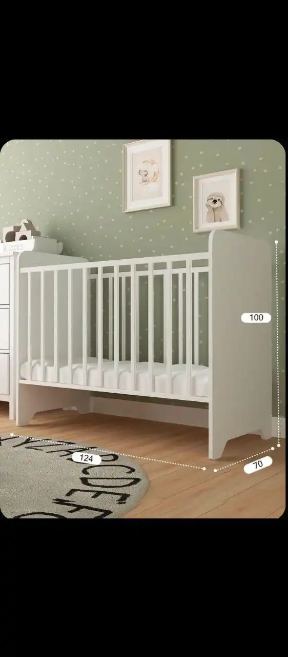 Детская кроватка с матрасом - Детская мебель (Товары для детей) в Челябинск