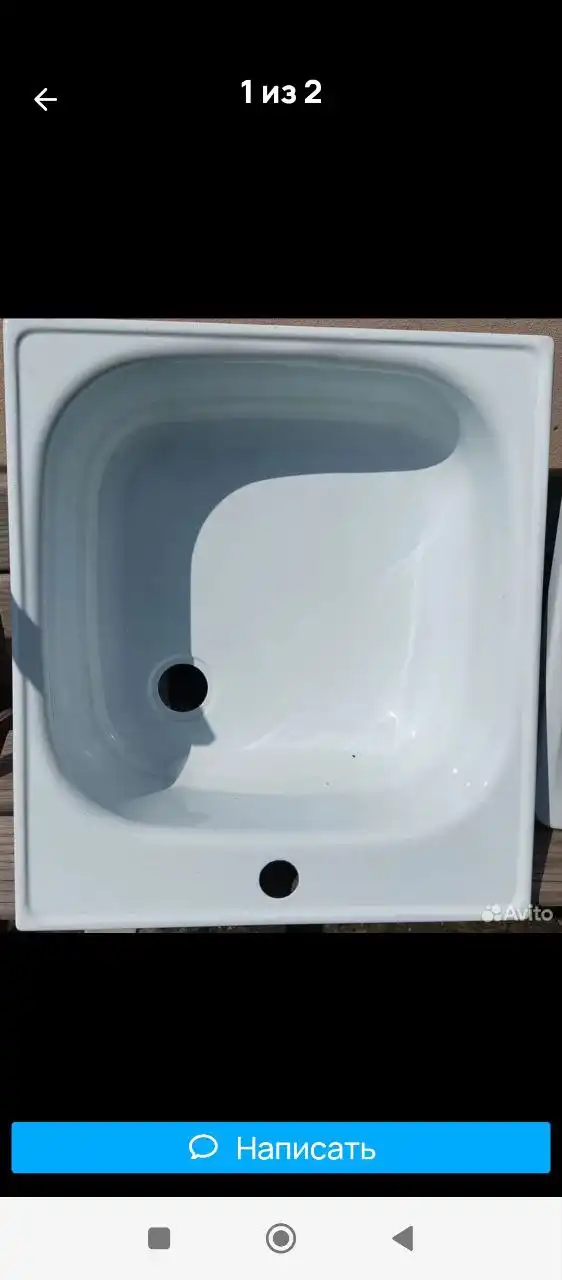 Эмалированная раковина и металлическая ванна - Сантехника (Для дома и дачи) в Челябинск