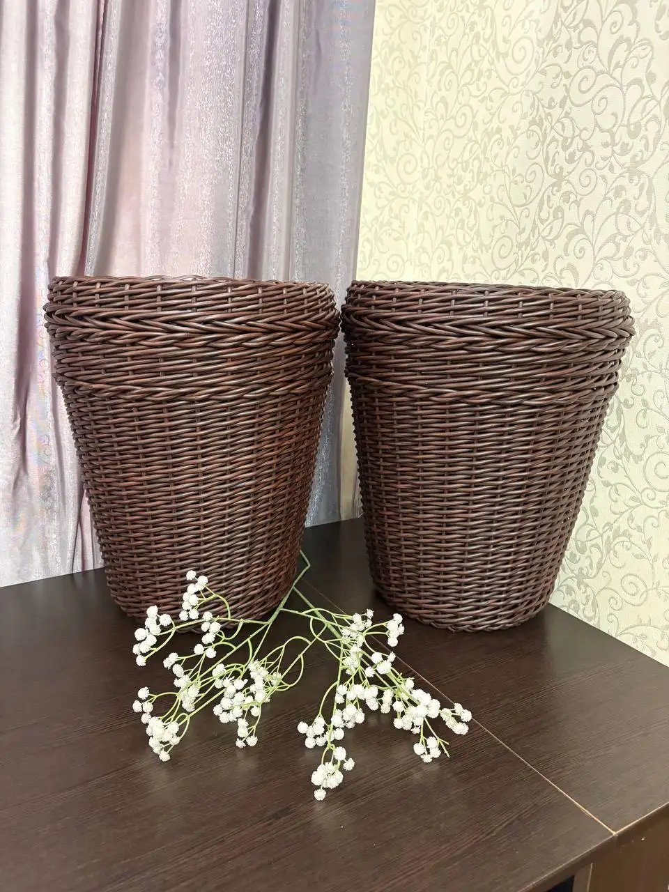 Изделия из ротанга: кашпо, вазоны, дровницы - Декор (Для дома и дачи) в Оренбург