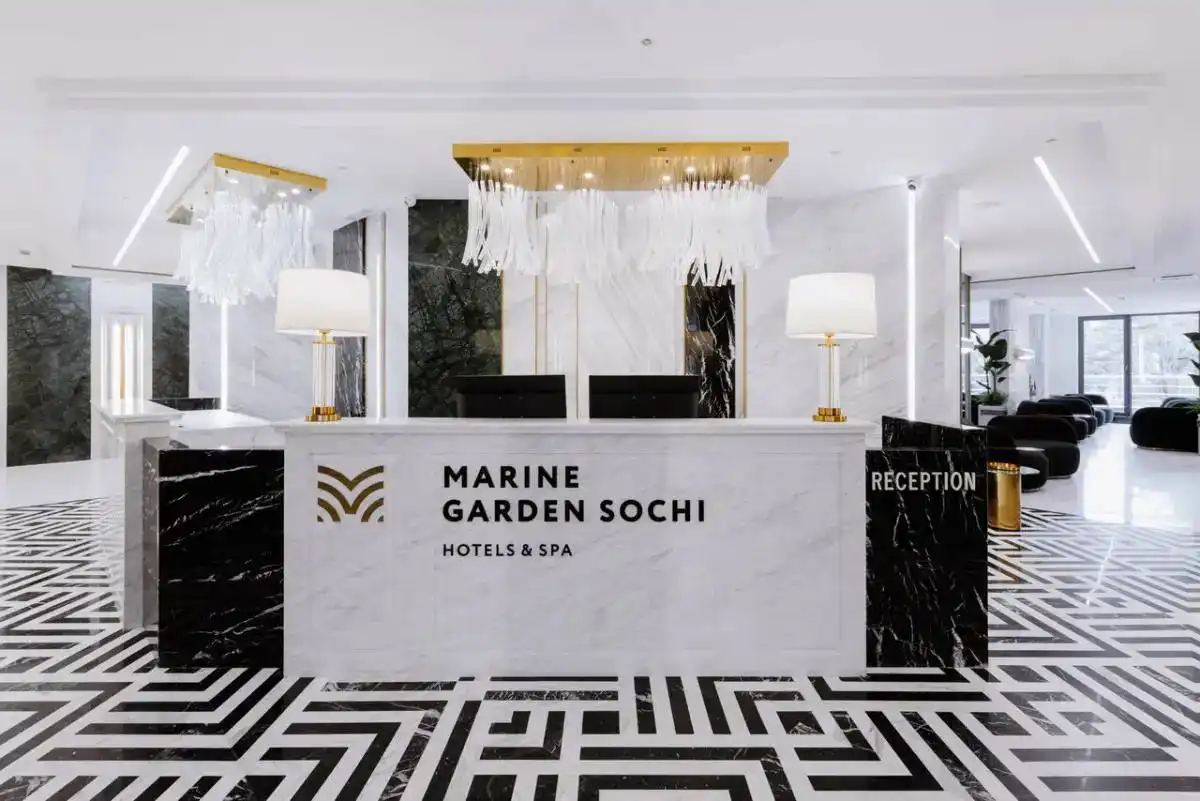 Новенький отель в Сочи