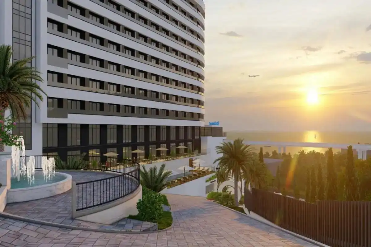 Новенький отель в Сочи