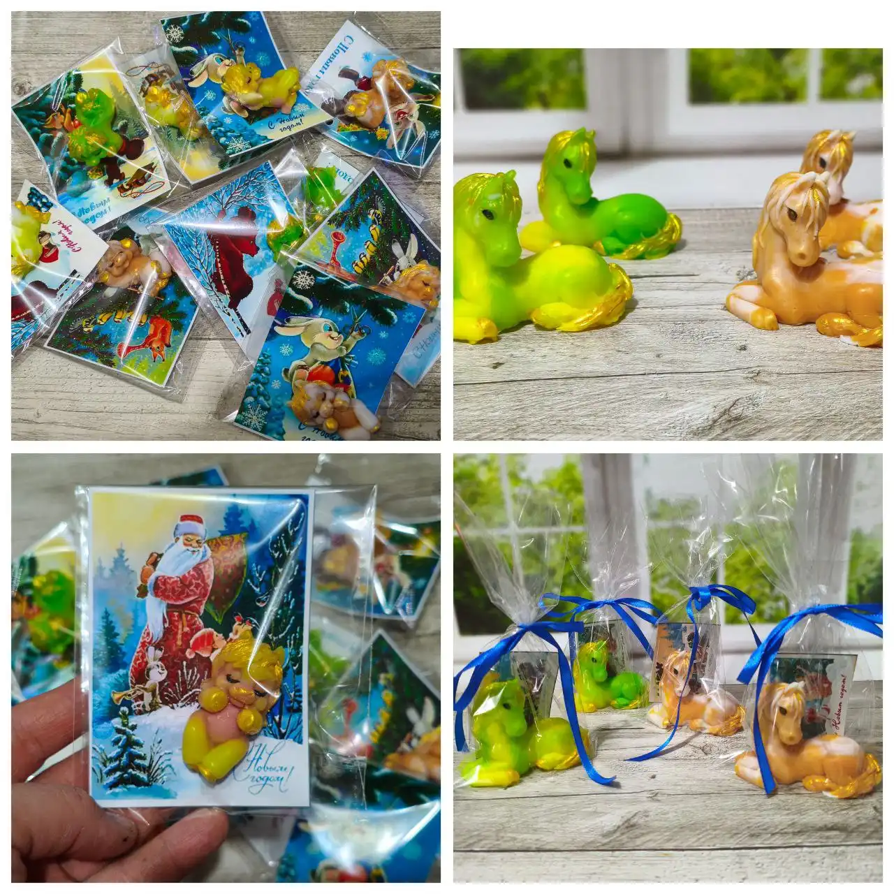 Мыльные сувениры на новый год