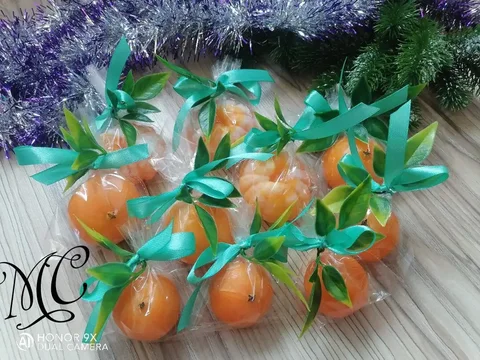 Мыльный мандарин - отличный презент на Новый год - Хобби и отдых в Оренбург