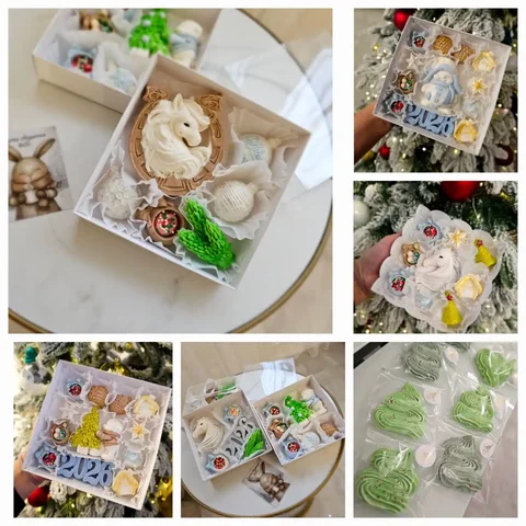 Новогодние наборы зефирных конфеток и фигурок символа года - Хобби и отдых в Оренбург