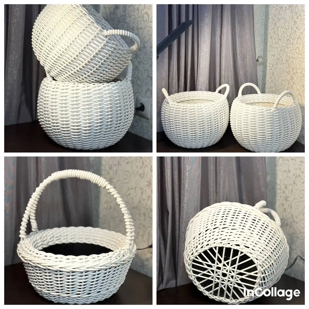 Кашпо и корзиночка под Новогоднюю ёлку