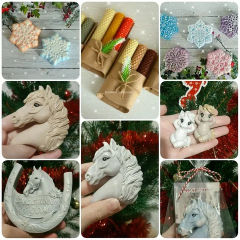 Сувениры из мыла и свечи ручной работы - Рукоделие в Оренбург