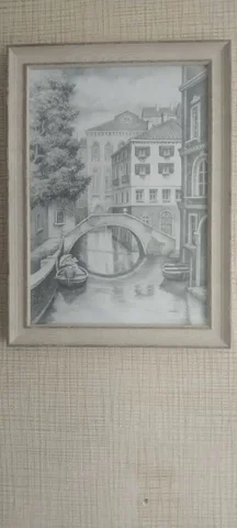 Картина Венеция карандаш на бумаге А4 - Хобби и отдых в Оренбург