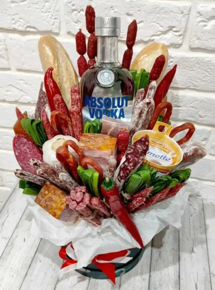 Мужские букеты, торты и конверты с доставкой - Доставка подарков (Услуги) в Оренбург