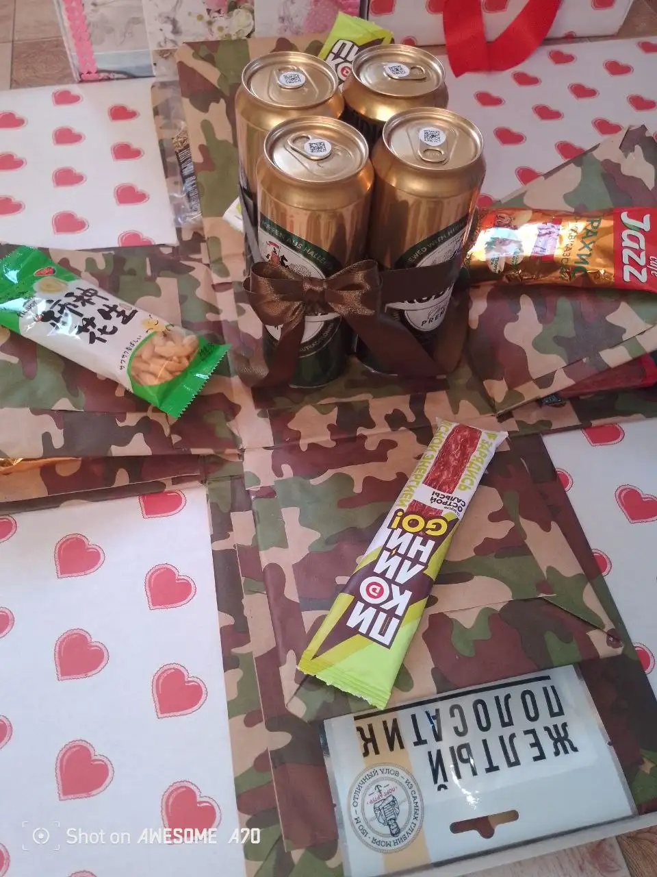 Мужские букеты, торты и конверты на заказ в Оренбурге - Подарки и сувениры (Услуги) в Оренбург