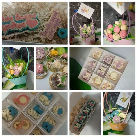 Изделия из бельгийского шоколада - Маникюр и педикюр в Оренбург