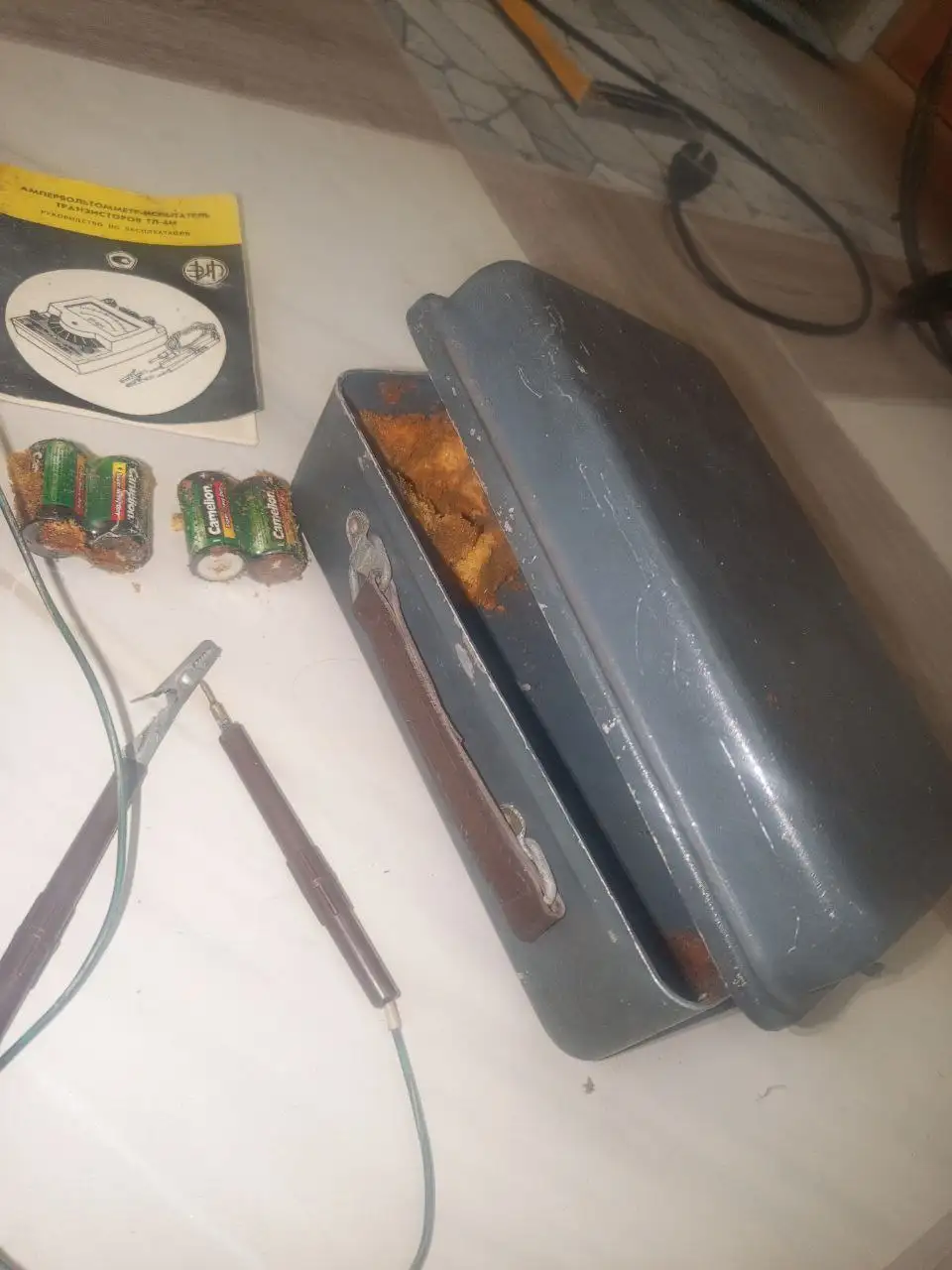 Тестер ТЛ-4М времен СССР с документами и кейсом - Измерительные приборы (Электроника) в Оренбург