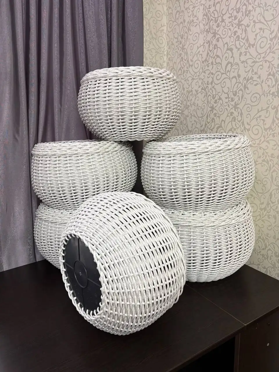 Кашпо из ротанга для дачи и дома - Для дома и дачи в Оренбург