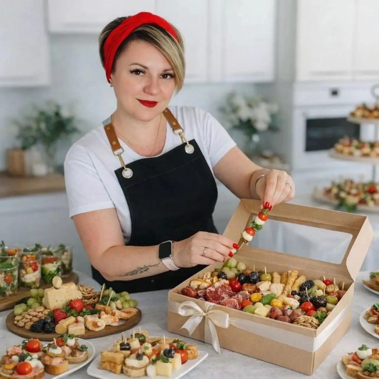 Организация праздничного стола фуршетной студией Атмосфера - Кейтеринг (Услуги) в Оренбург