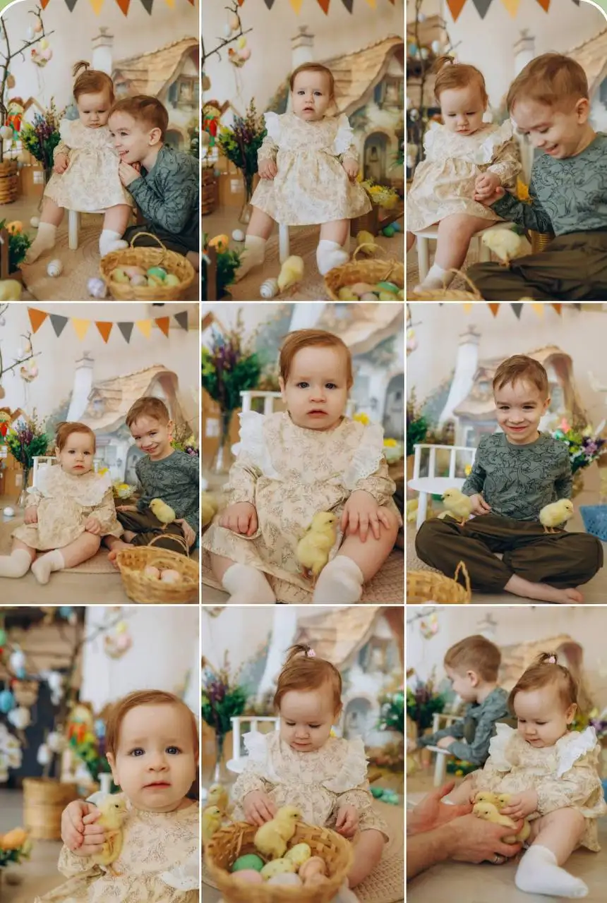 Пасхальная фотосессия с цыплятами - Фотосъемка (Услуги) в Оренбург