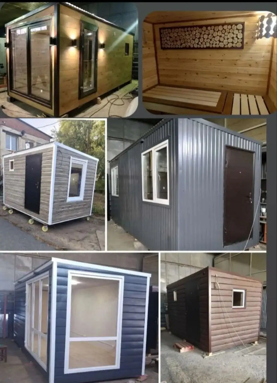 Утепленные бани, бытовки, хозблоки, модульные конструкции и дачные домики в Оренбурге - Строительство (Услуги) в Оренбург