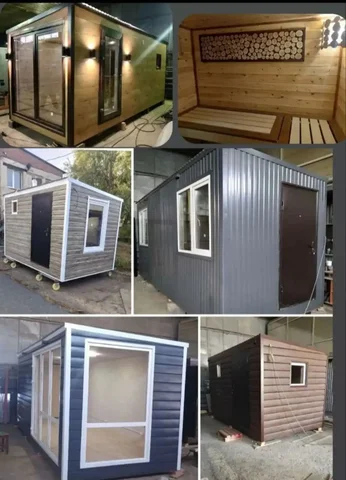 Утепленные бани, бытовки, хозблоки, модульные конструкции и дачные домики в Оренбурге - Доставка шаров в Оренбург