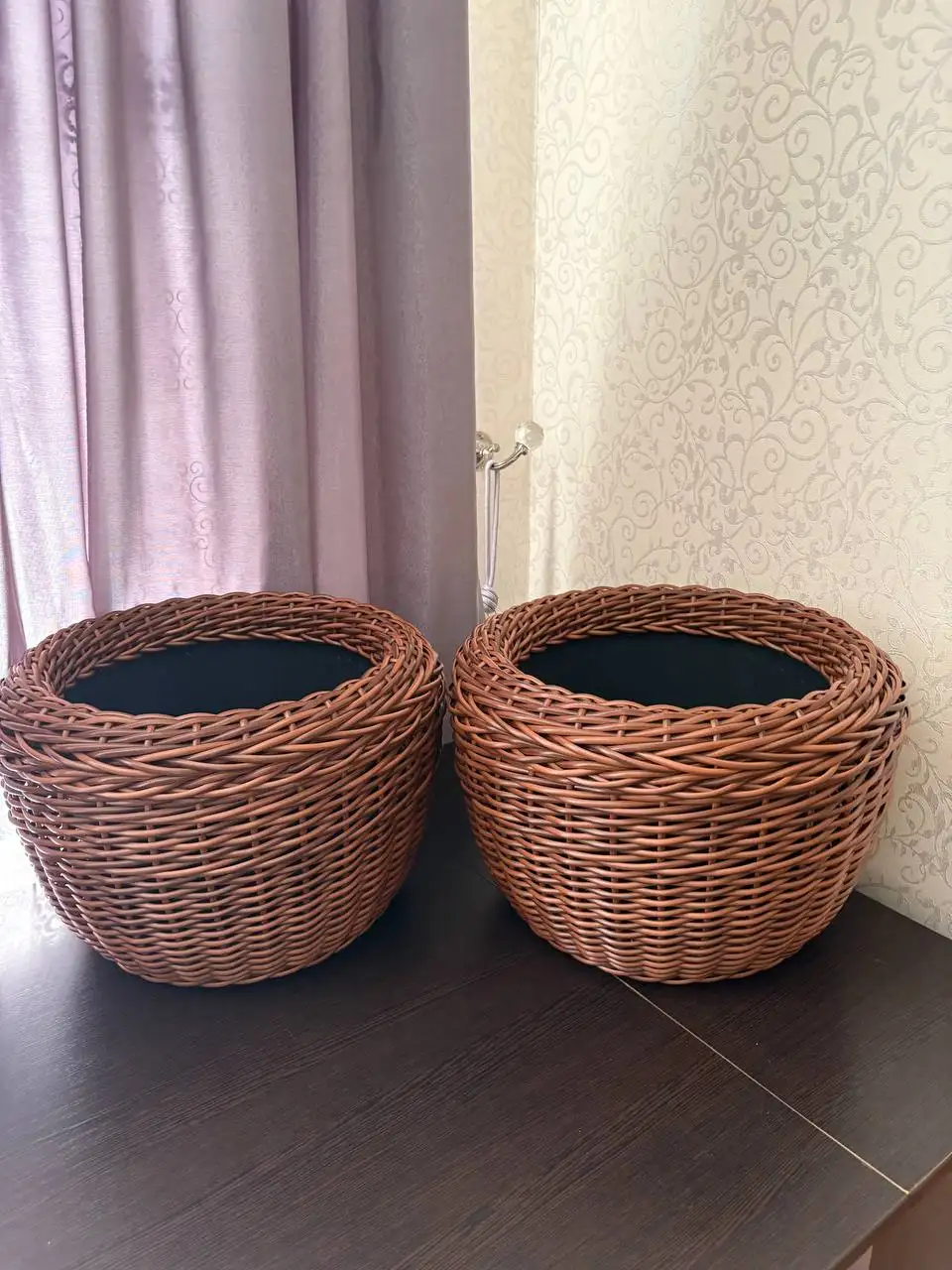 Кашпо из ротанга для дачи и дома - Садовый декор (Для дома и дачи) в Оренбург