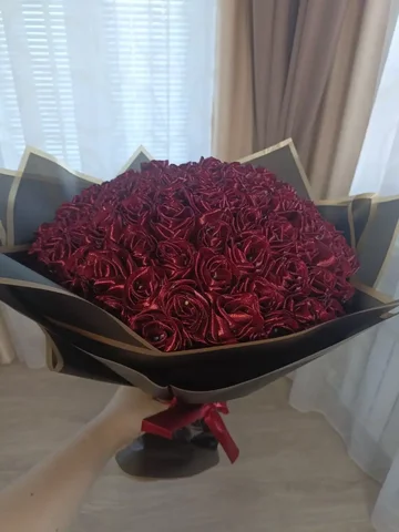 Букеты из атласных роз на заказ - Моделирование в Оренбург